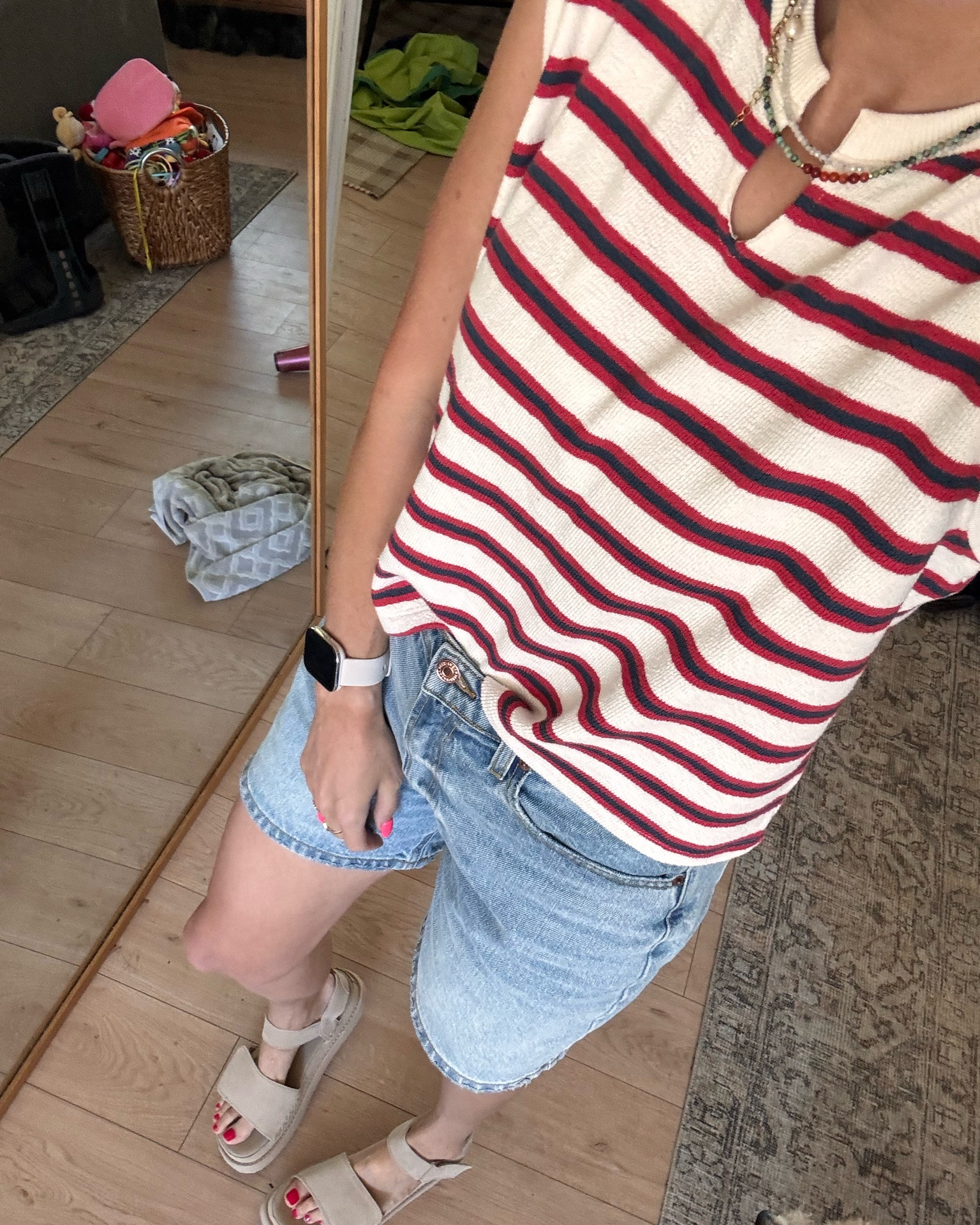 This weeks fits. Causal, summer time styles that I want to wear daily! I love easy outfits. The sandals are so cute and comfy.

#LTKootd #LTKgrwm #LTKTall