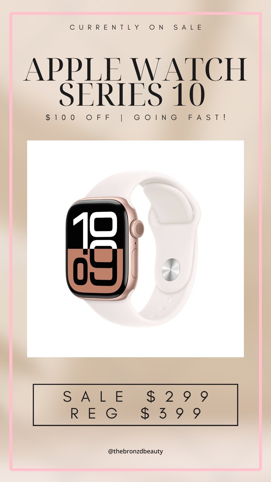 Sale Alert✨ Going fast!!! Available in Black, Rose Gold, and Silver! 
#applewatch #fitness #giftsforhim #giftsforher #watch 

#LTKGiftGuide #LTKActive #LTKSaleAlert