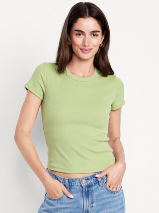 Snug Crop T-Shirt | Old Navy (CA)
