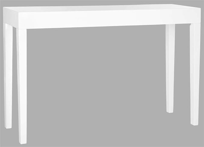 Safavieh Home Collection Mid-Century Scandinavian Kayson White Console Table | Amazon (US)