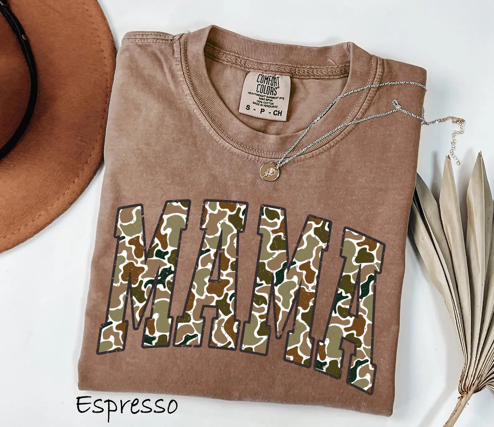 Comfort Colors® Camouflage Mama Shirt, Mothers Day Gift, Mom Shirt, Retro Mama Shirt, Gift for M... | Etsy (US)