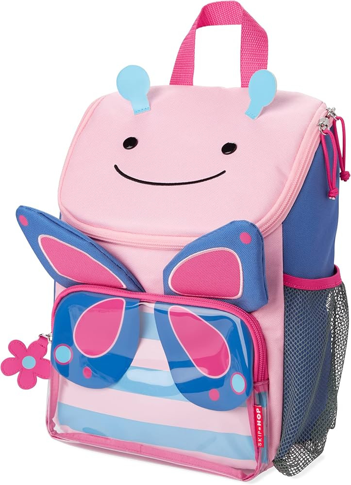 Skip Hop Big Kid Backpack, Zoo Kindergarten Ages 3-4, Butterfly | Amazon (US)