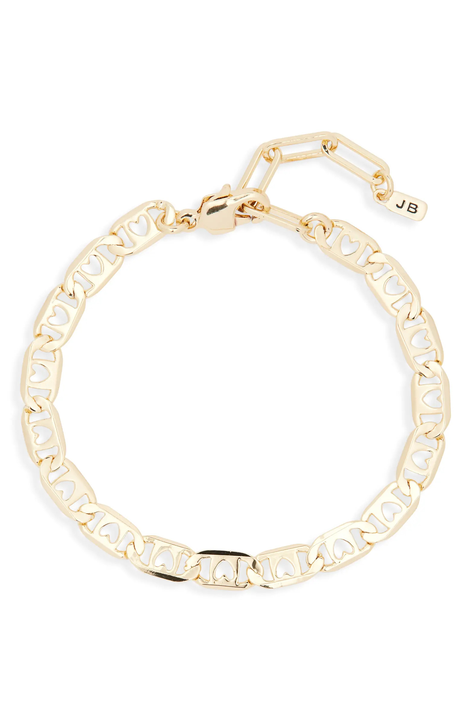 Jenny Bird Bobbi Heart Chain Bracelet | Nordstrom | Nordstrom