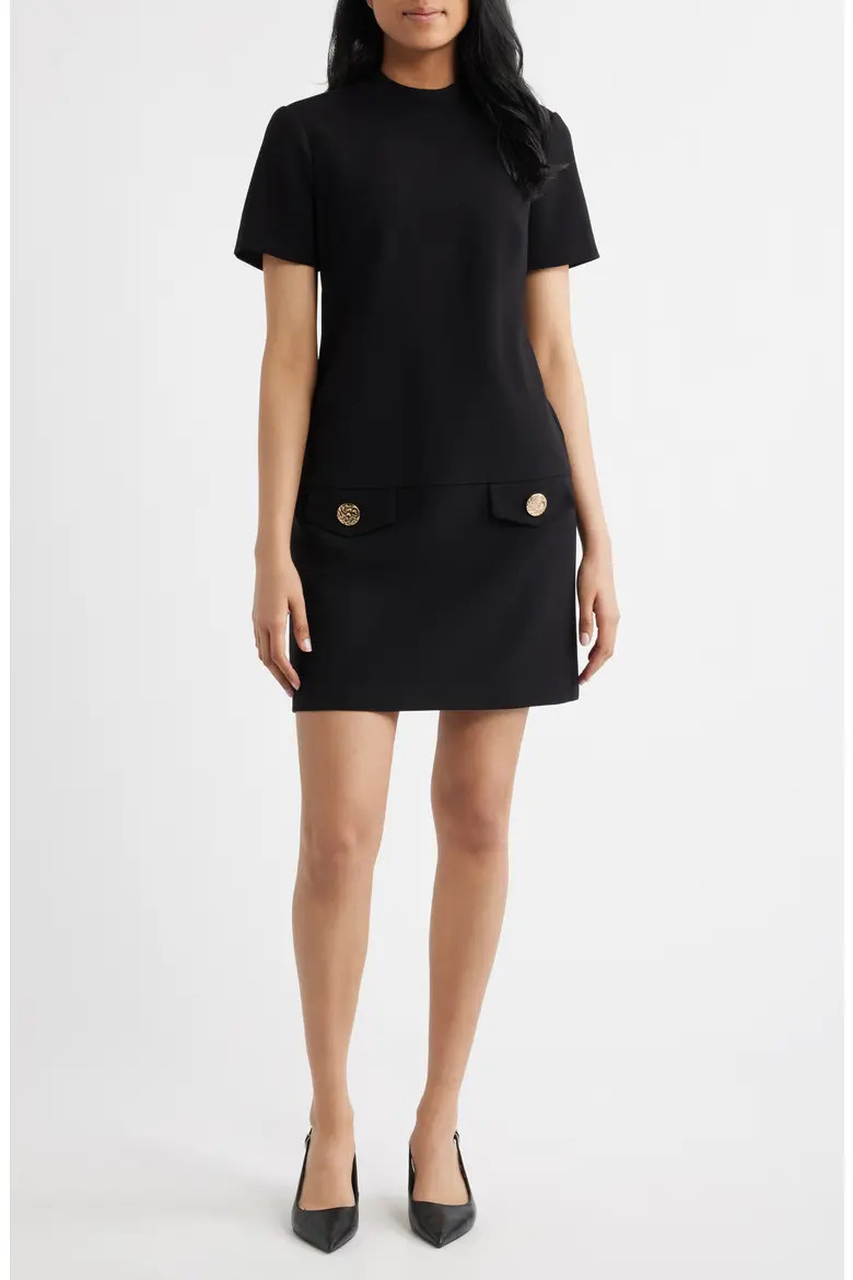 Stretch Mock Neck Dress (Women) | Nordstrom | Nordstrom