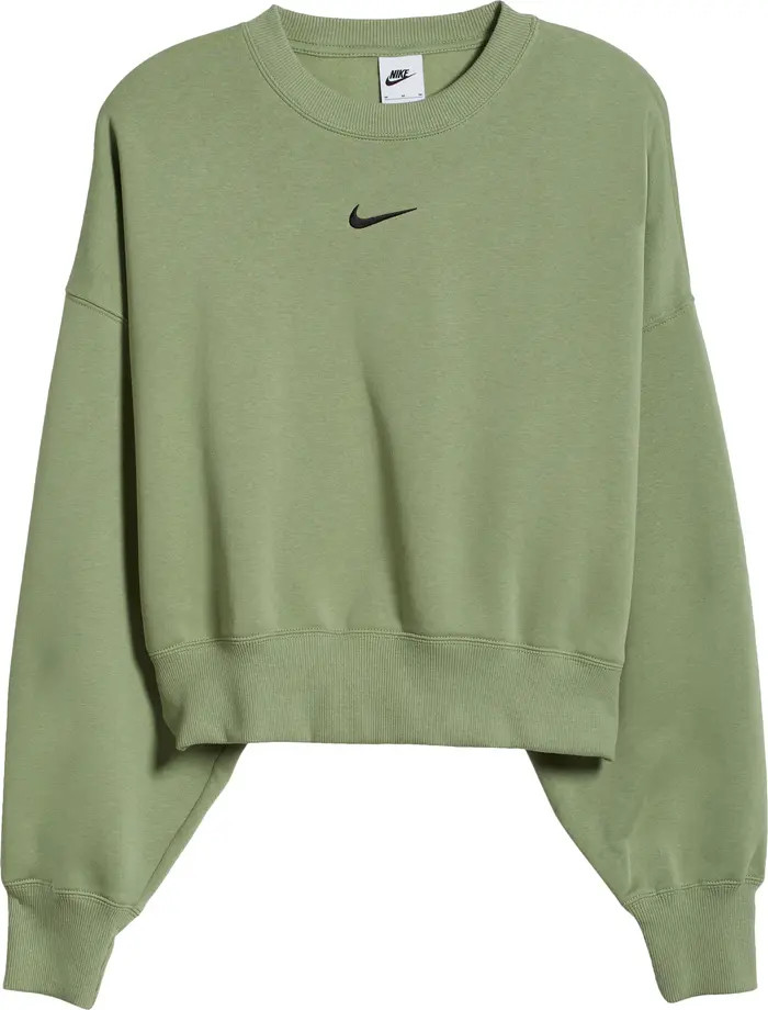 Nike Phoenix Fleece Crewneck Sweatshirt | Nordstrom | Nordstrom