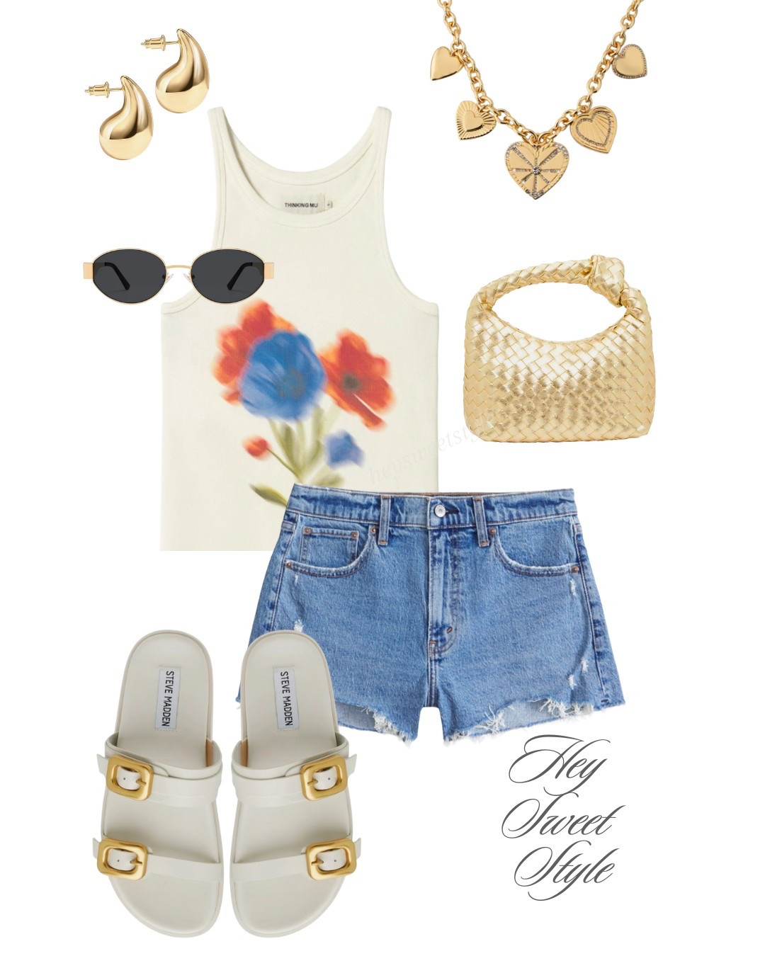 Flower Tank + Denim Shorts 🪻

• 10 Casual Summer Outfit Ideas • 
💙🌿☀️

#LTKFindsUnder100 #LTKFindsUnder50