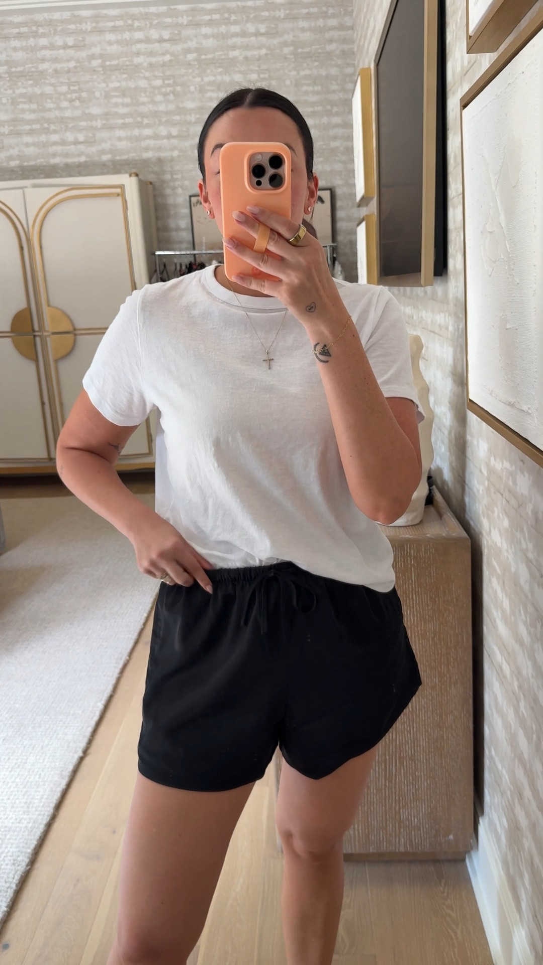 Abercrombie white tshirt + satin shorts on sale plus an extra 15% off with AFTIA

#LTKootd #LTKSaleAlert #LTKmomlife