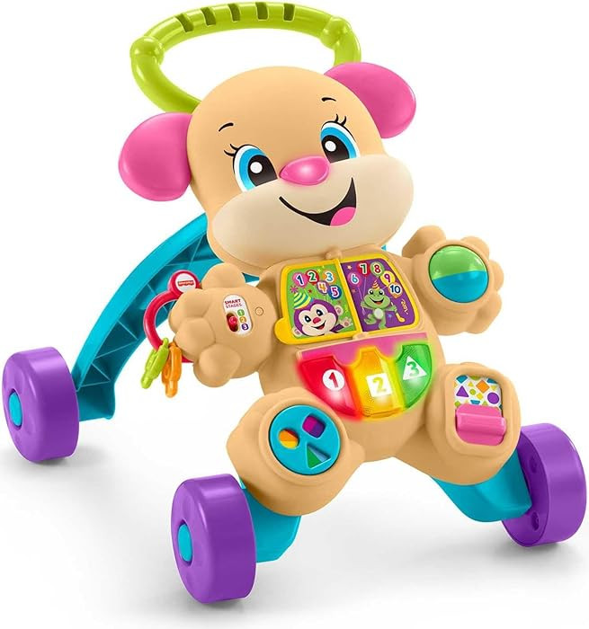 Fisher-Price Baby Toy Laugh & Learn Smart Stages Sis Walker with Educational Music Lights & Activ... | Amazon (US)