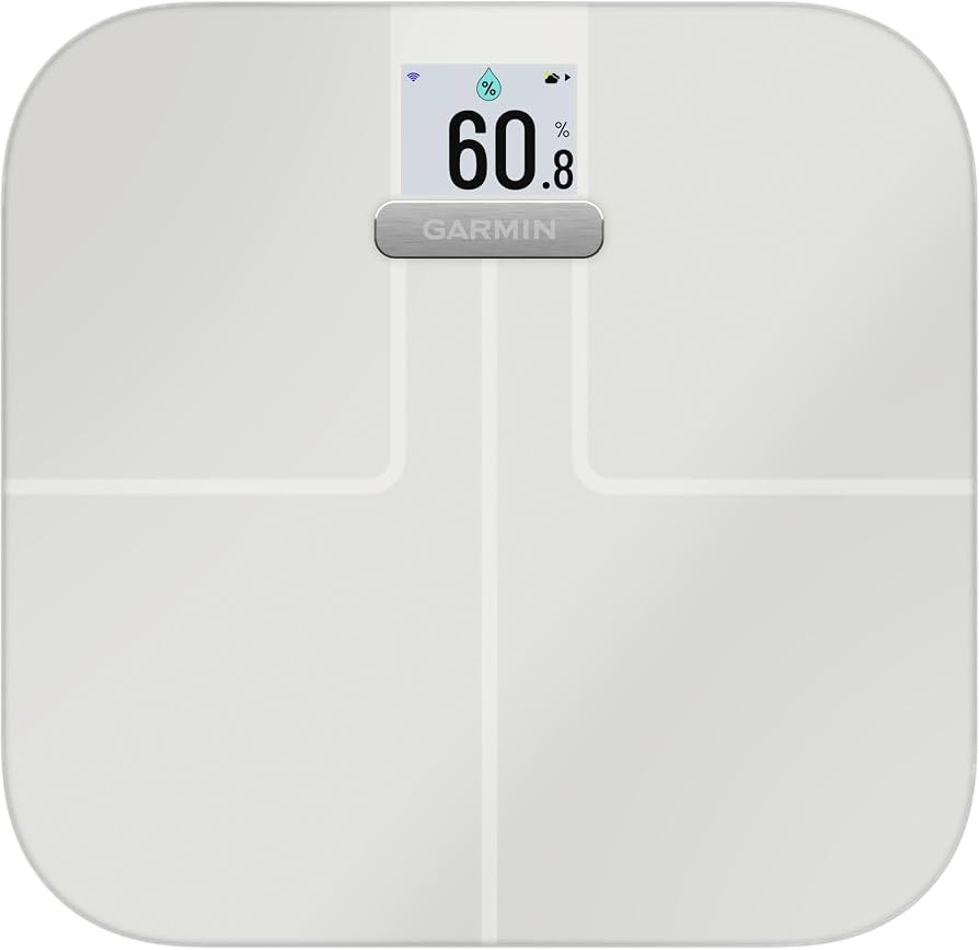 Garmin Index S2 Smart Scale, measure weight & body composition, BMI, weight trend, body fat perce... | Amazon (UK)