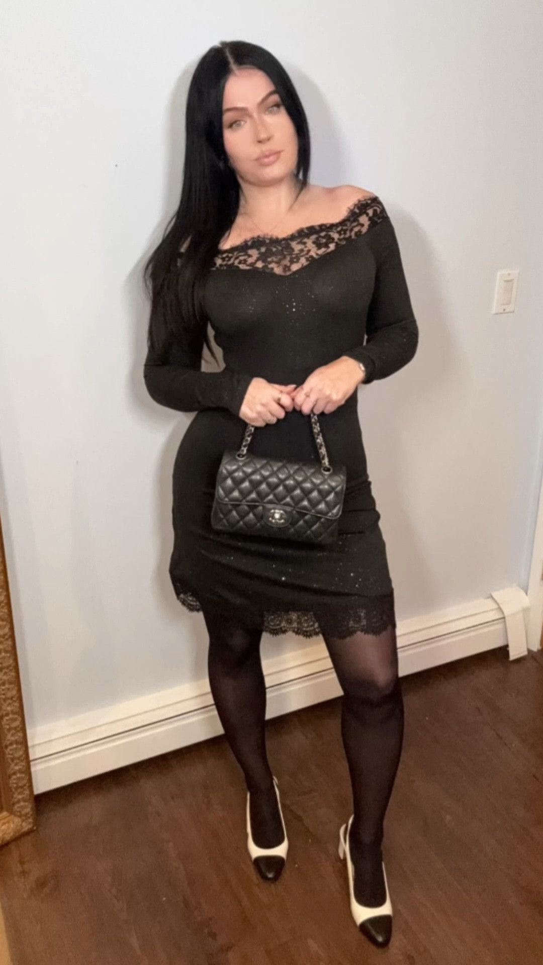 lace trim little black dress, use code Alegra20 to save 

#LTKSaleAlert #LTKNYFW #LTKOver40