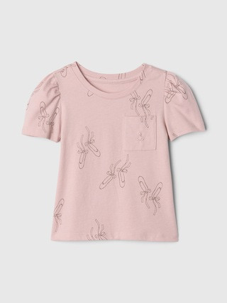 Baby &amp;amp; Toddler Mix &amp;amp; Match Puff-Sleeve Pocket T-Shirt | Gap | Gap (US)