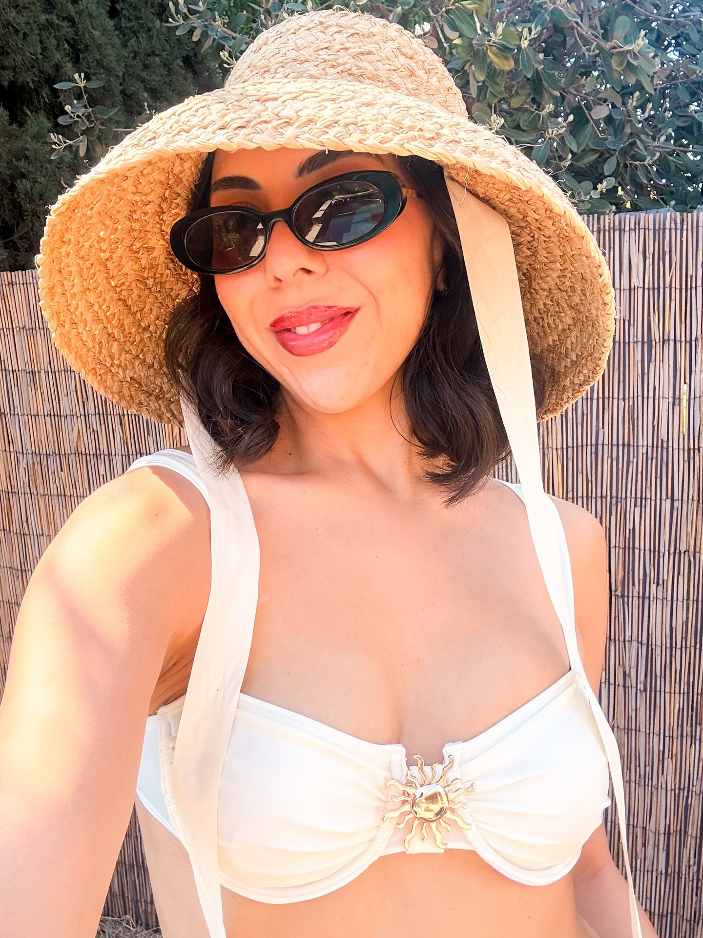 She’s busy; the sun is out. 

Bikini @wdirara_us gifted 
Hat @mercari thrifted 
Slides @coach 

#springbreak #springbreakfashion #springbreak2026 #springbreakoutfit #disney Disneystyle

#LTKootd #LTKdayinmylife #LTKgrwm