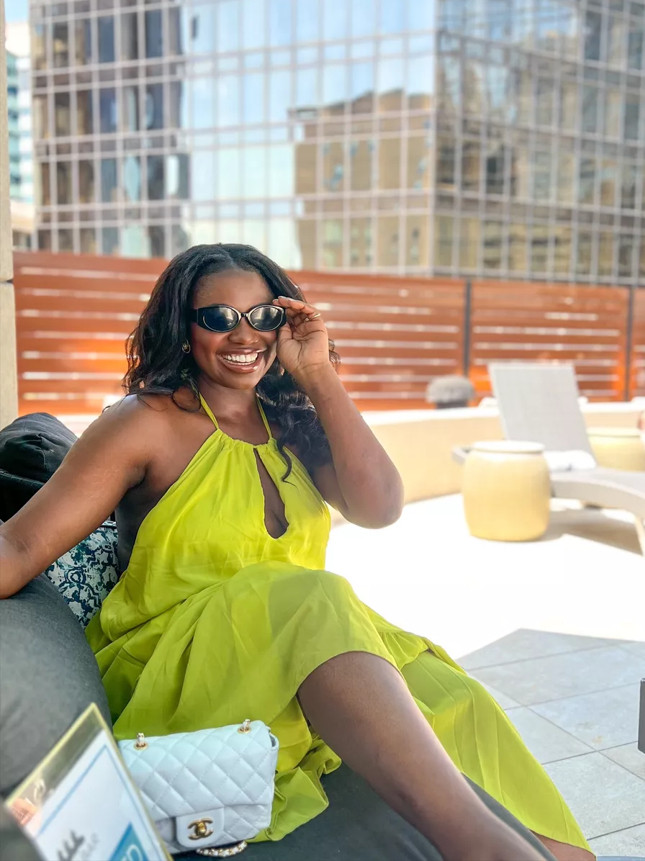 Backless green maxi dress wearing a L

 

 #LTKSeasonal #LTKTravel