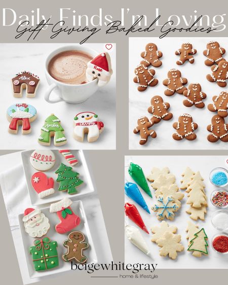 Gift giving! Baked goodies for Williams Sonoma so you know they are good!! And I love the hot chocolate treats too. 

#LTKHoliday #LTKGiftGuide #LTKhome