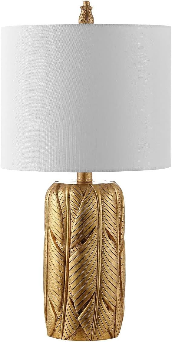 Safavieh Lighting Collection Wilsa Gold Leaf 23-inch Bedroom Living Room Home Office Desk Nightst... | Amazon (US)