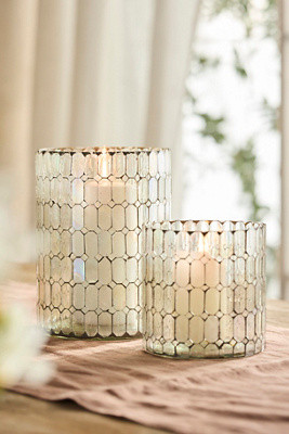 Paned Mosaic Hurricane, Clear | Anthropologie (US)