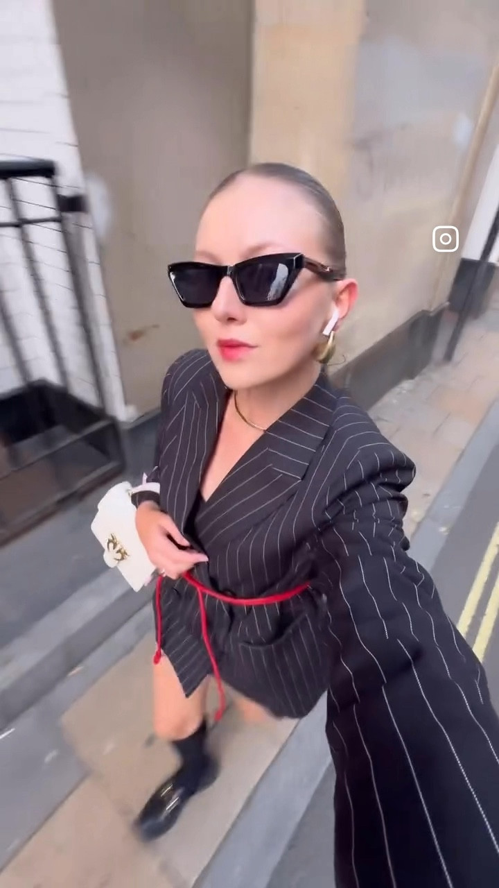 My outfit rotation during London Fashion Week highlighting some seasonal trends: striped oversized blazers, red accessories, denim sets, printed fabrics, gold jewelry & more. Linked some pieces to shop. 

Which outfit is your favourite?❤️

#LTKSeasonal #LTKxWayDay #LTKVideo