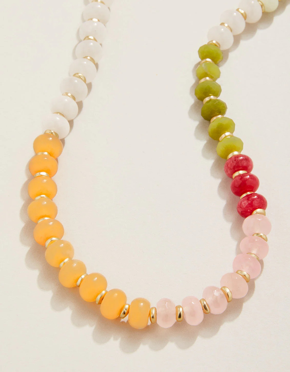 Sawyer Stone Necklace 17" Multi | Spartina 449