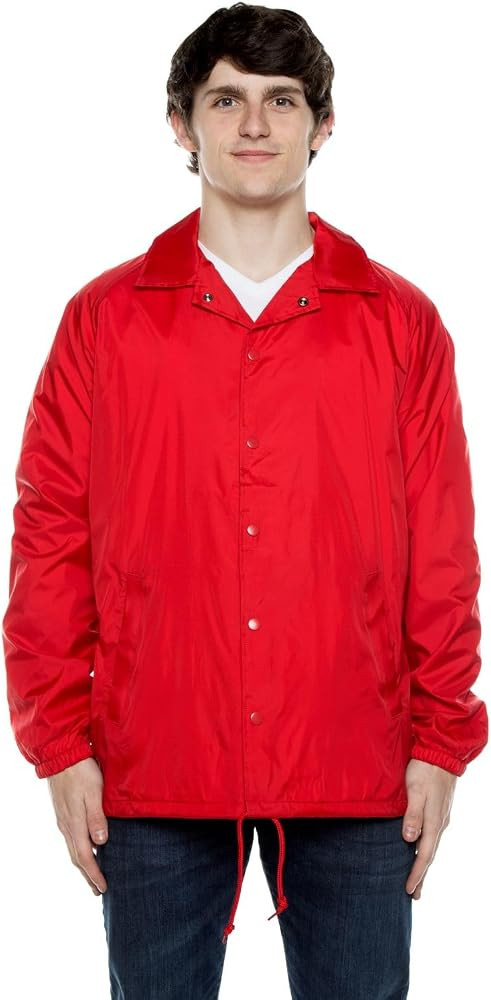 Coaches Jacket, Nylon Windbreaker for Men - Lightweight and Water-Resistant Coach Jacket | Amazon (US)