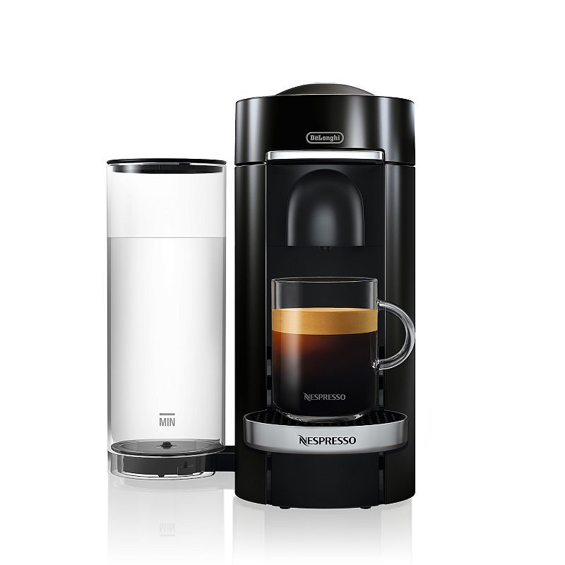 Nespresso Vertuo Plus Deluxe Coffee & Espresso Machine by DeLonghi, Black | Kohl's