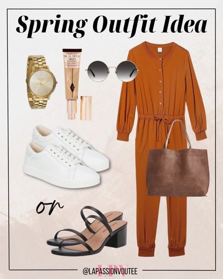 Spring, spring outfit, outfit ideas, outfit inspo, outfit inspiration, casual wear, vacation wear, jumpsuit, sneakers
#Spring #SpringOutfits #OutfitIdea #StyleTip #SpringOutfitIdeaDay2

#LTKstyletip #LTKFind #LTKSeasonal