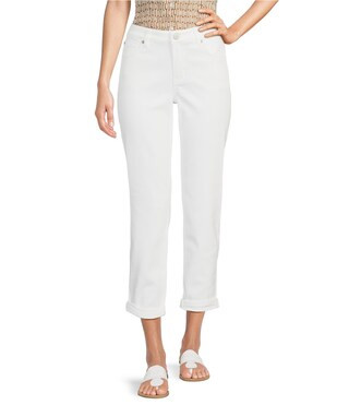 Leila Indigo Slim Boyfriend Jeans | Dillard's