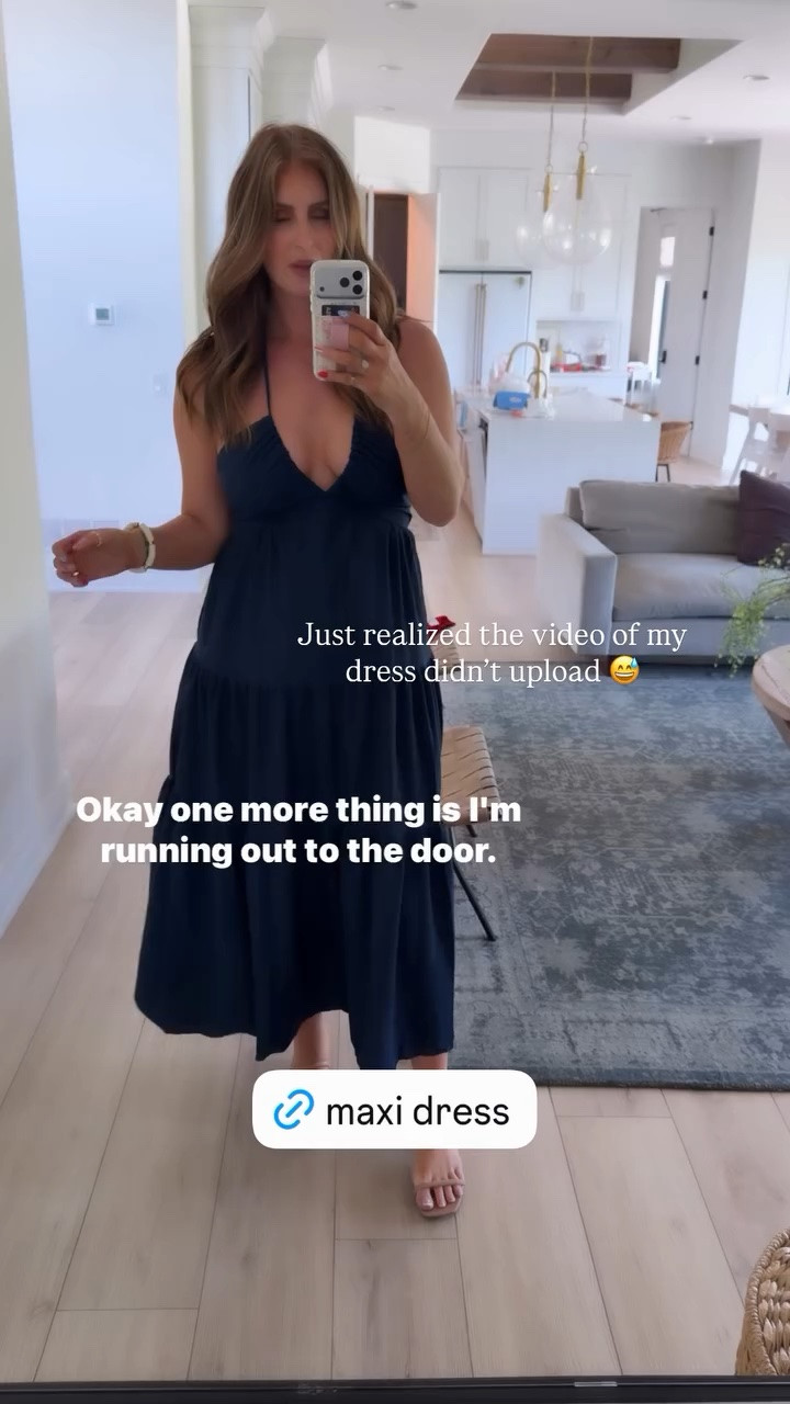 Summer maxi dress. Bump friendly!

#LTKmomlife #LTKootd #LTKBump