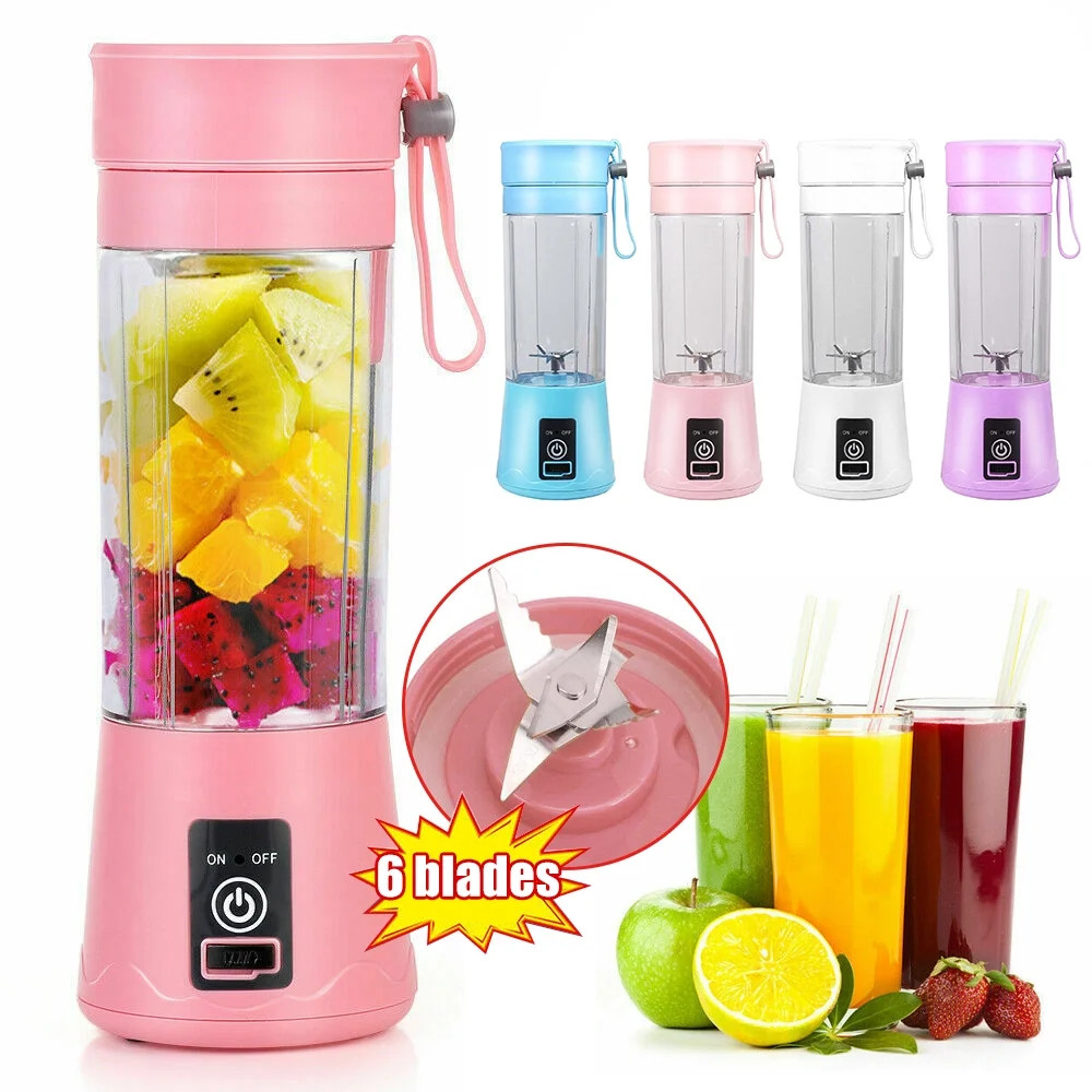 Mini Juicer Cup, Personal Blender for Shakes, Smoothie and Fruit Juice, Mini Personal Size Mixer ... | Walmart (US)