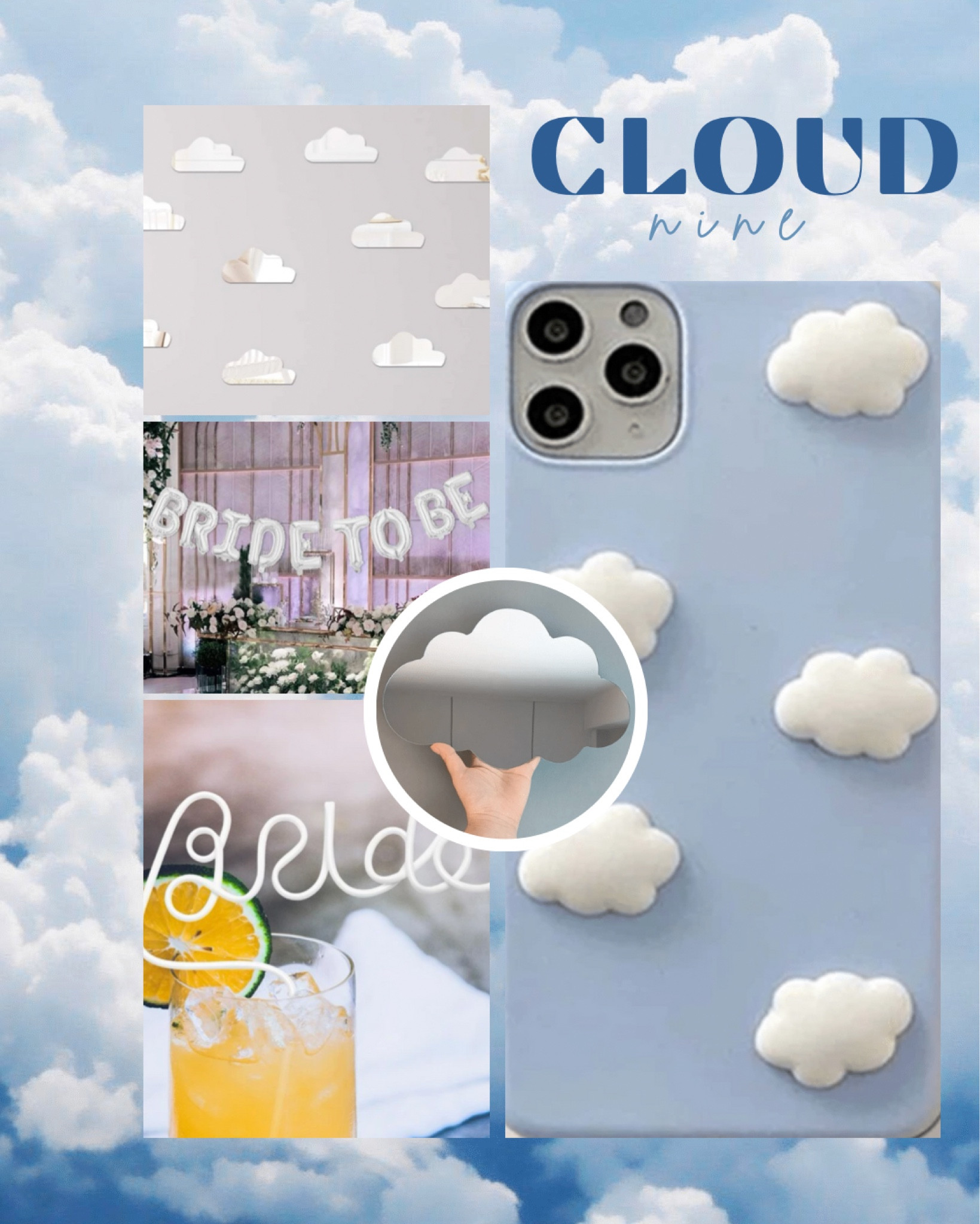 “Cloud nine” themed bachelorette starter pack!! All from SHEIN, super budget friendly 

#LTKunder50 #LTKwedding #LTKsalealert