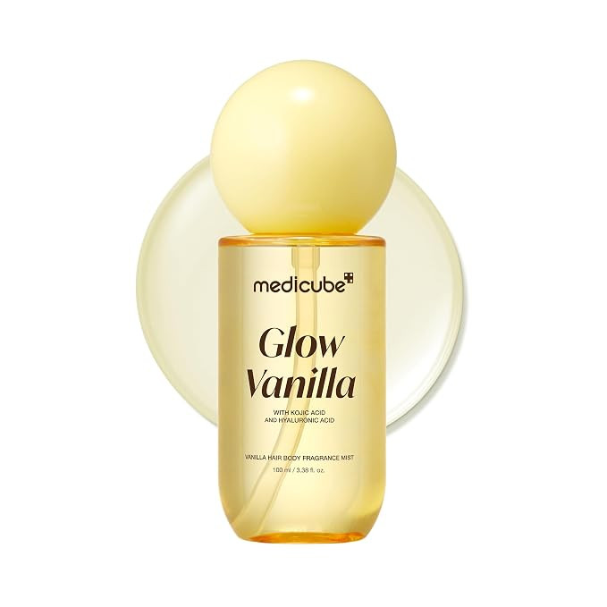 medicube Glow Vanilla Hair & Body Fragrance Mist, 3.38 fl. oz. | Sweet Creamy Vanilla Musk Perfum... | Amazon (US)