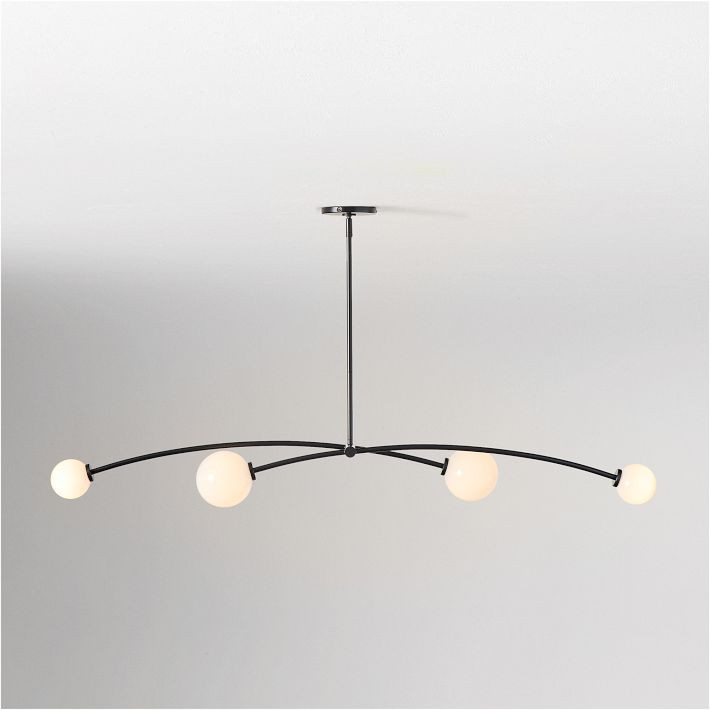 Holling 4-Light Chandelier (54") | West Elm (US)