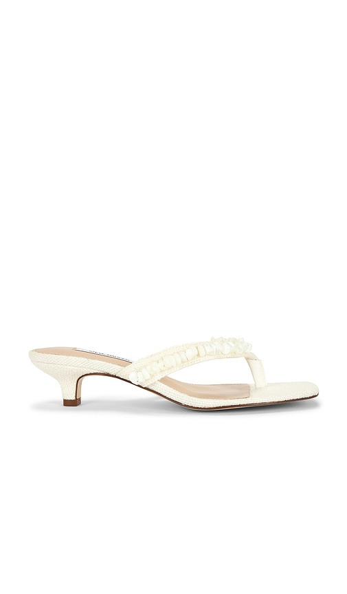 Steve Madden Tracie Shell Sandal in White. Size 6.5. Also in 6, 7, 7.5, 8, 11. | Revolve Clothing (Global)