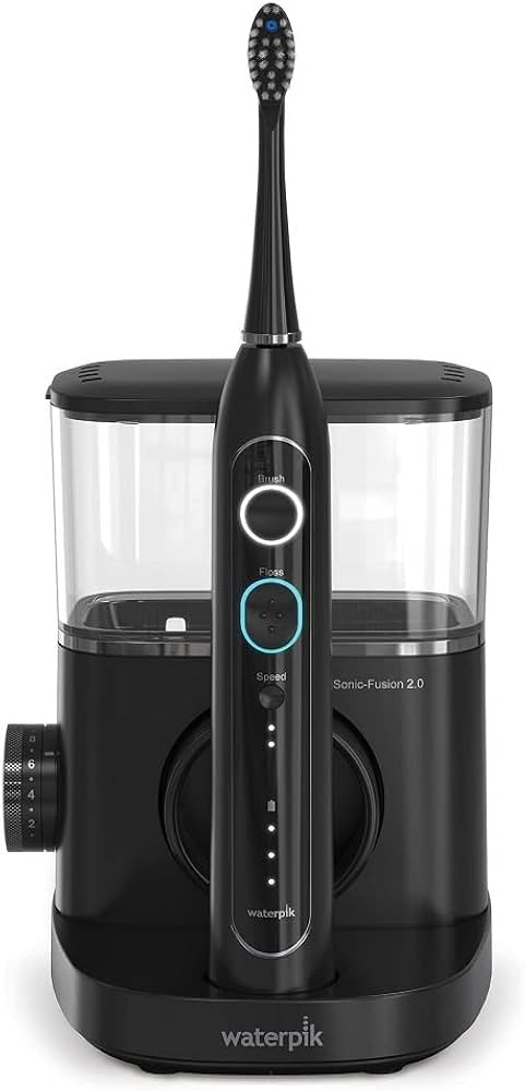 Waterpik Sonic-Fusion 2.0 Professional Flossing Toothbrush, Electric Toothbrush and Water Flosser... | Amazon (US)