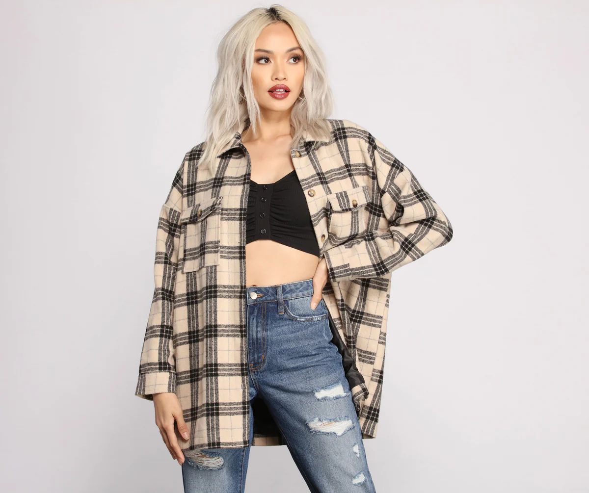 Keep It Chill Woven Flannel | Windsor Stores