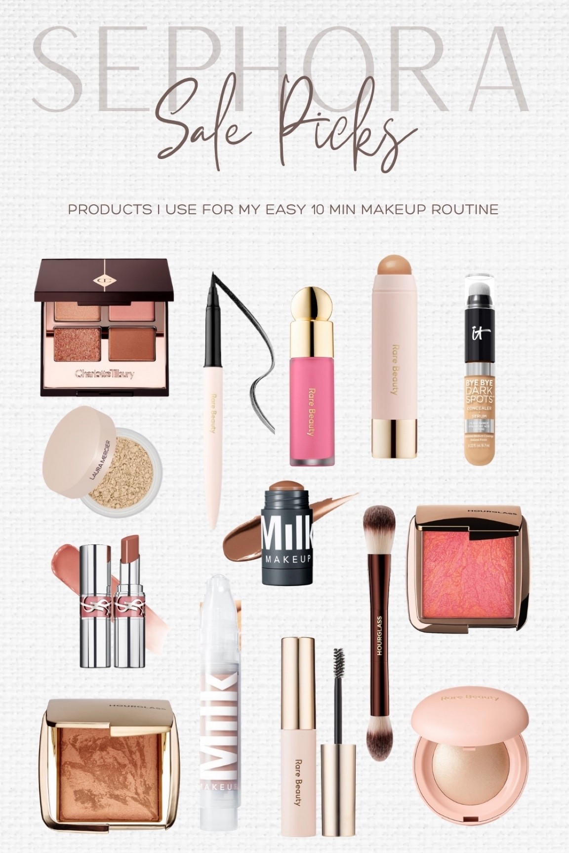 Products I use for my easy 10 min makeup routine!

#LTKbeauty #LTKxSephora #LTKSeasonal