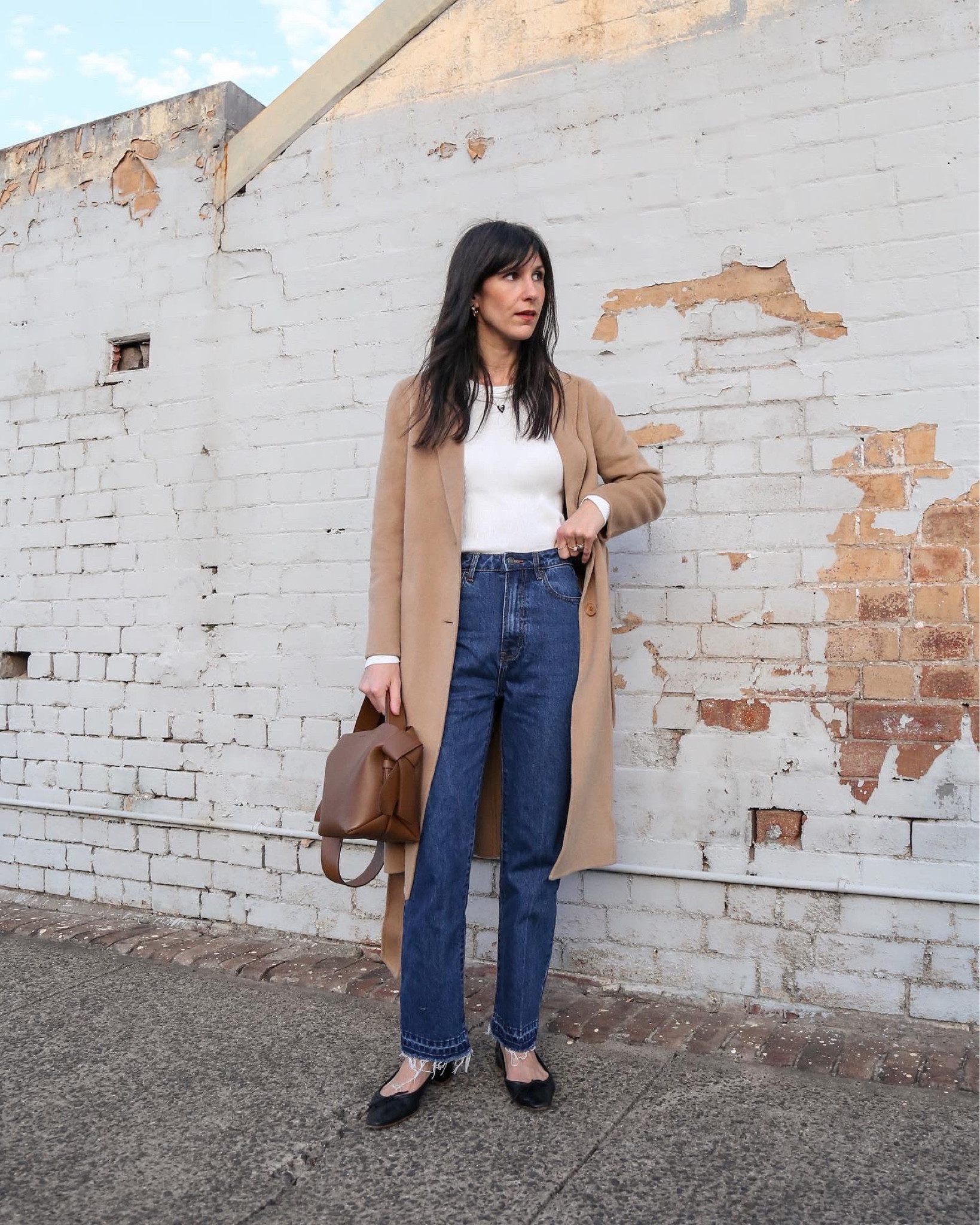 Wearing top in size S, jeans in size AU8, coat in size M (runs small, code JAMIE25 for 25% off). Shoes are about Arianne. Similar linking 

#LTKFind #LTKsalealert #LTKaustralia