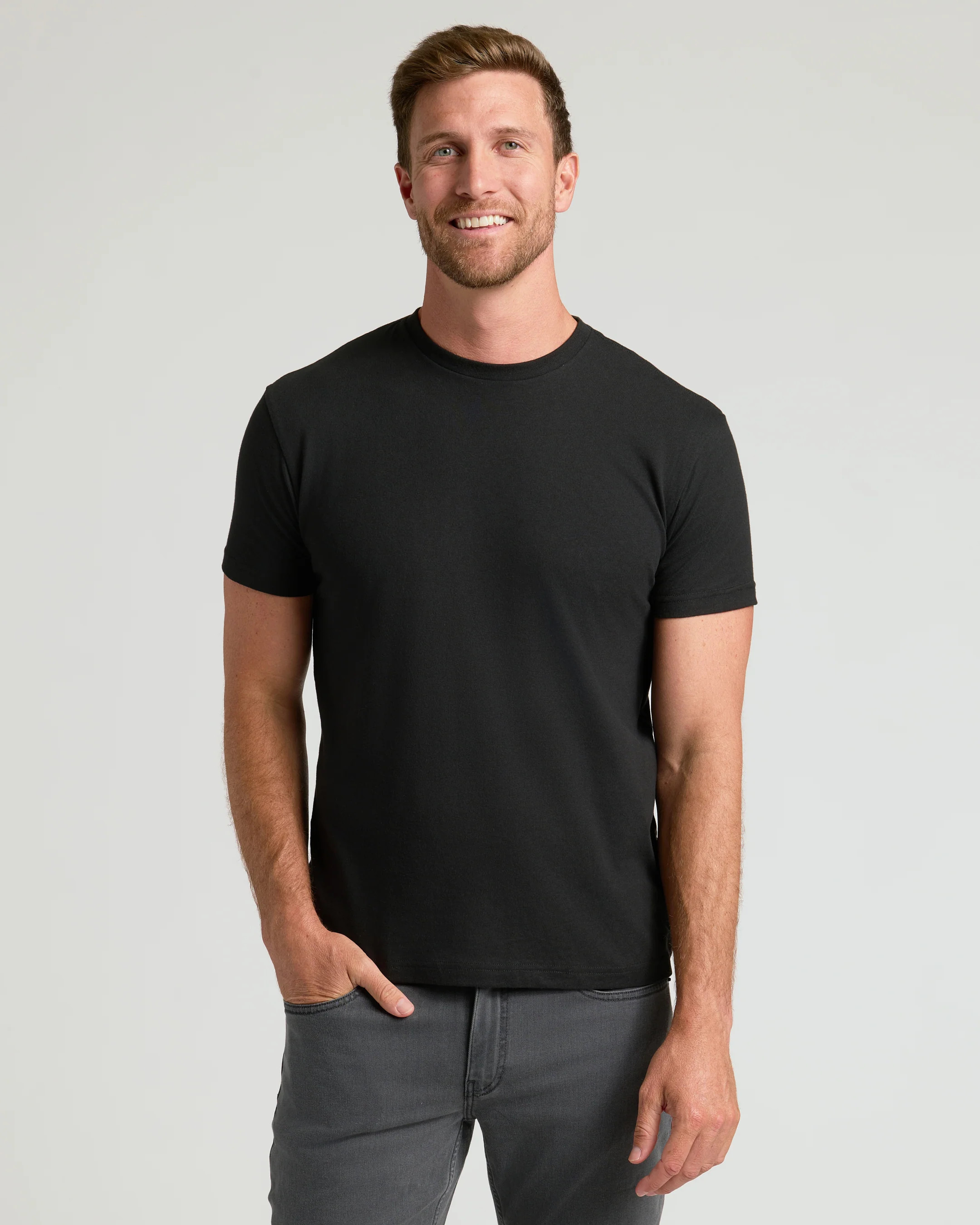 Black Classic Crew Neck | True Classic