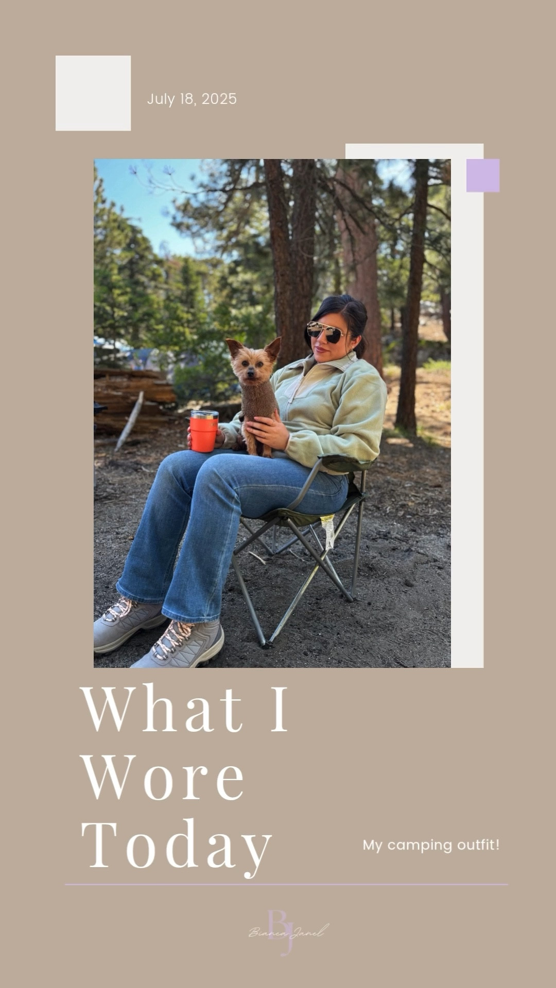 What I wore camping 🏕️⛺️ 
Kept it comfy, cool, and trail-ready in my Columbia quarter zip (lightweight but warm!) and broke in my new Columbia Traverse hiking boots—honestly, 10/10 for support and grip. Perfect for long walks, quick hikes, and climbing over logs to get the perfect s’mores angle 🍫🔥👣

#CampingFit #LTKOutdoorStyle #ColumbiaSportswear #HikingOOTD #BiancaJanel #TrailStyle #CampVibes #WeekendWanderer #LTKCamping #ExploreMore

#LTKSeasonal #LTKStyleTip #LTKFindsUnder100