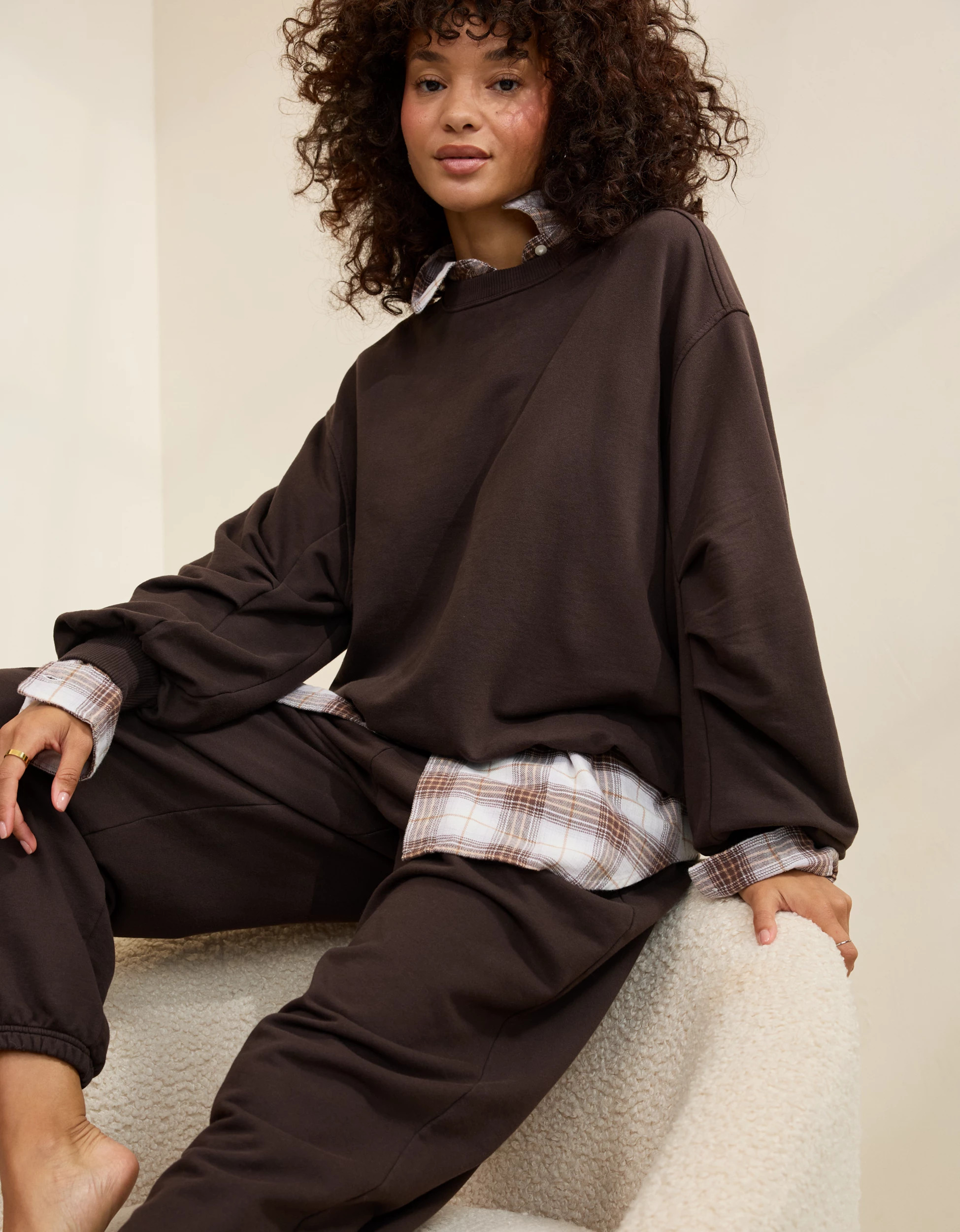 Aerie Jet Setter Crew Sweatshirt | Aerie