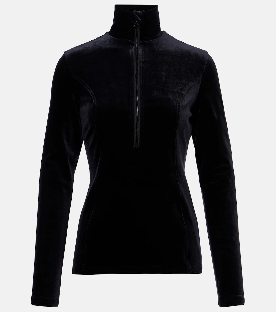 Radient half-zip velvet ski top | Mytheresa (UK)