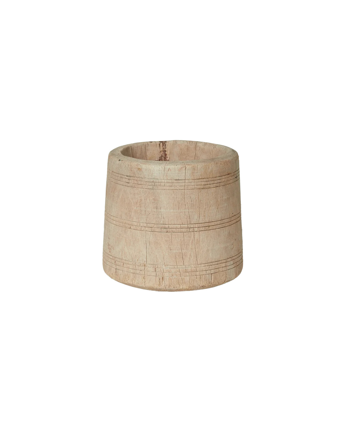 Teak Pot - Bleached | Olive Ateliers