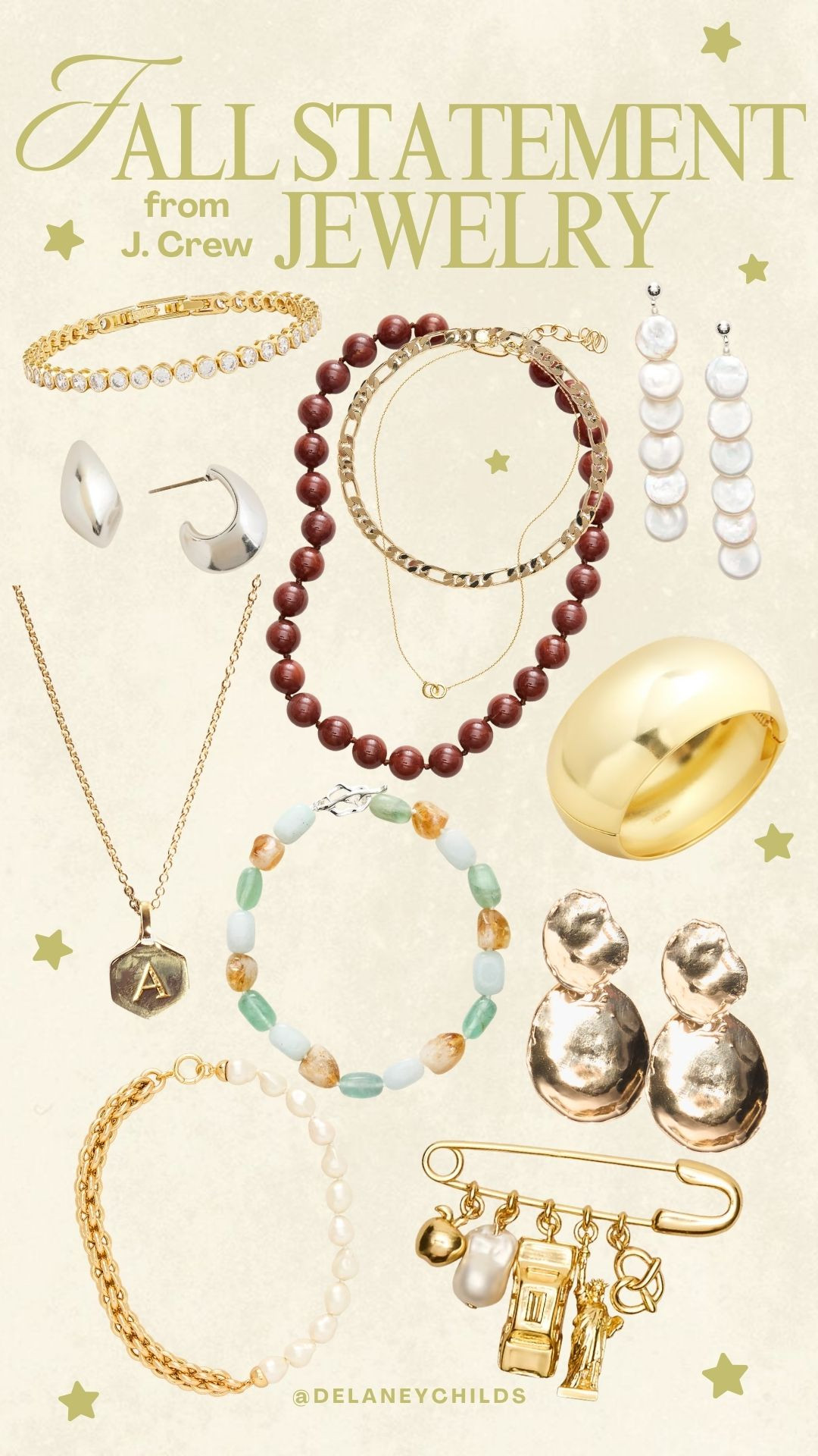 the cutest fall statement jewelry from J. Crew 🍂 

 #LTKgrwm #LTKootd #LTKSeasonal