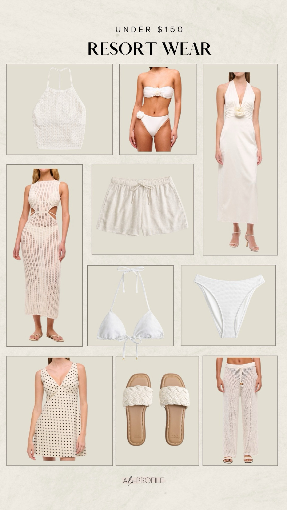 Resort Wear Under $150 via Abercrombie // Abercrombie, spring style, spring wardrobe, spring closet staples, neutral outfits, spring outfit inspo, spring vacation outfit, vacation outfits, resort wear, summer fashion, summer vacation, swimwear, swimsuit coverups, resort wear outfits