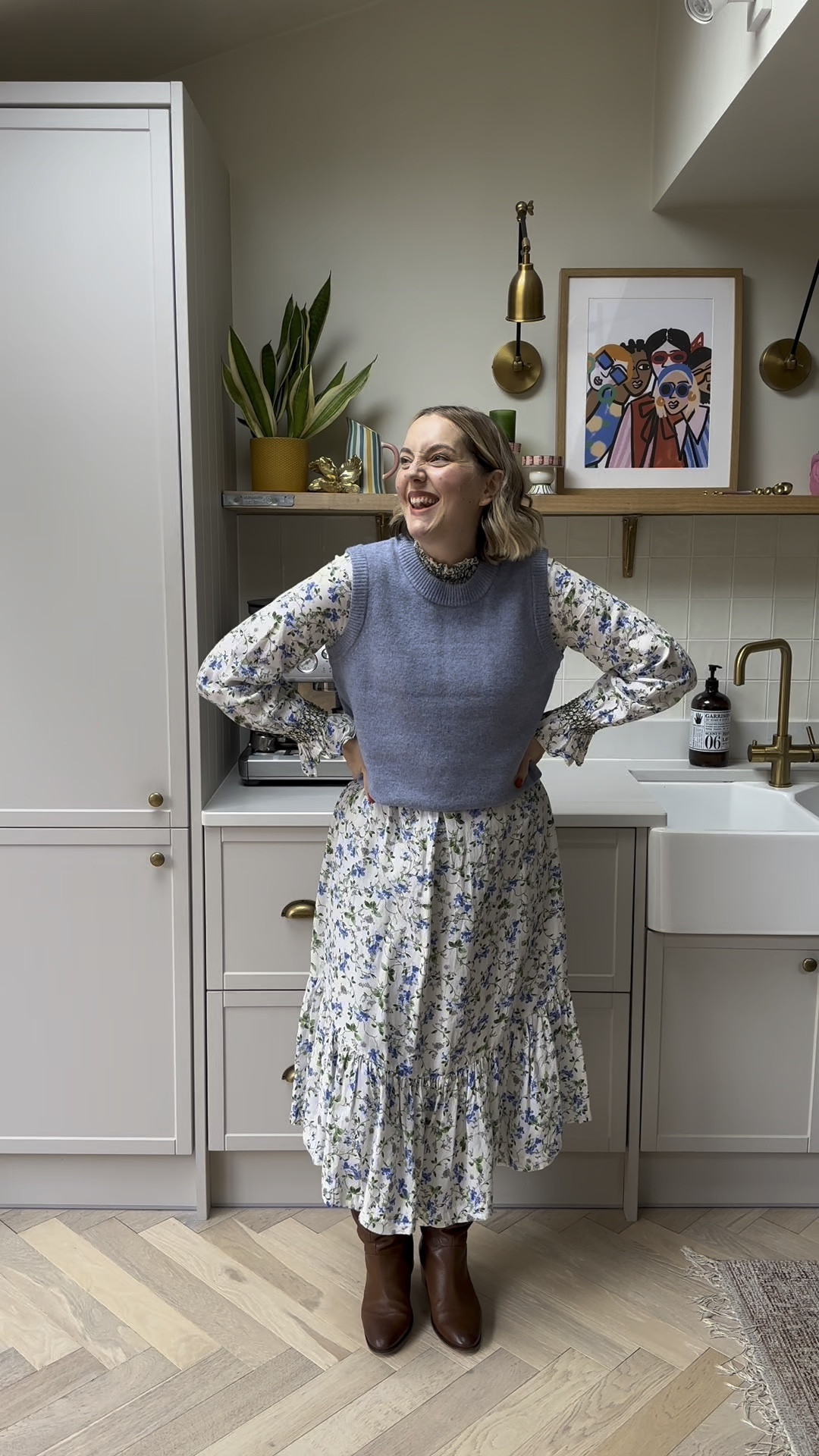 Cottage core, layering summer dresses for the winter, go on then!
White Stuff boots
Zara dress (size large via Vinted)
Joules vest (size 12)
Joules trench (size 12)
Ganni bag

#LTKwinter #LTKuk #LTKmidsize