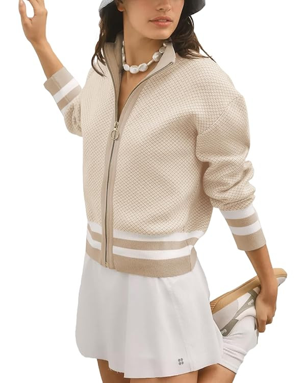 SuperPrity Cardigan Sweaters for Women Long Sleeve Zip Up Lightweight Knit Jacket 2024 Fashion Fa... | Amazon (US)