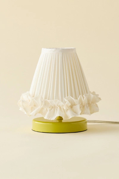Mini Ruffled Table Lamp | Urban Outfitters (US and RoW)