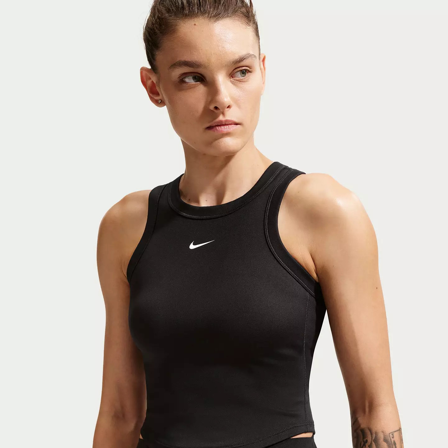 Nike Women's One Fitted Dri-FIT Cropped Tank Top | DICK'S Sporting Goods