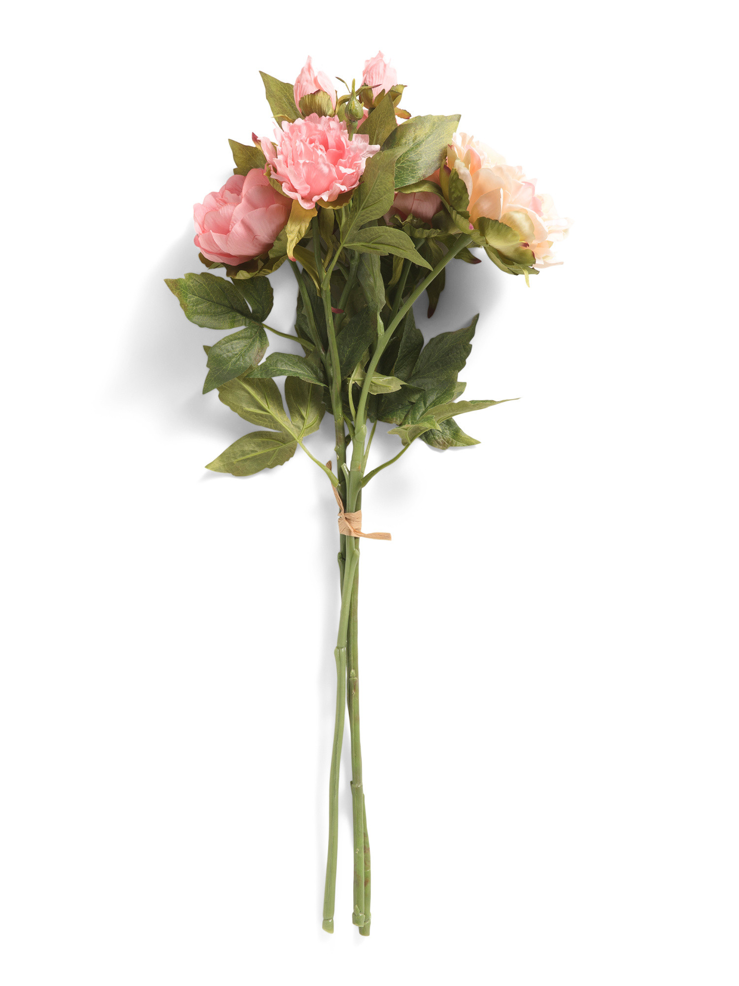 24in Real Touch Peony Bouquet | TJ Maxx