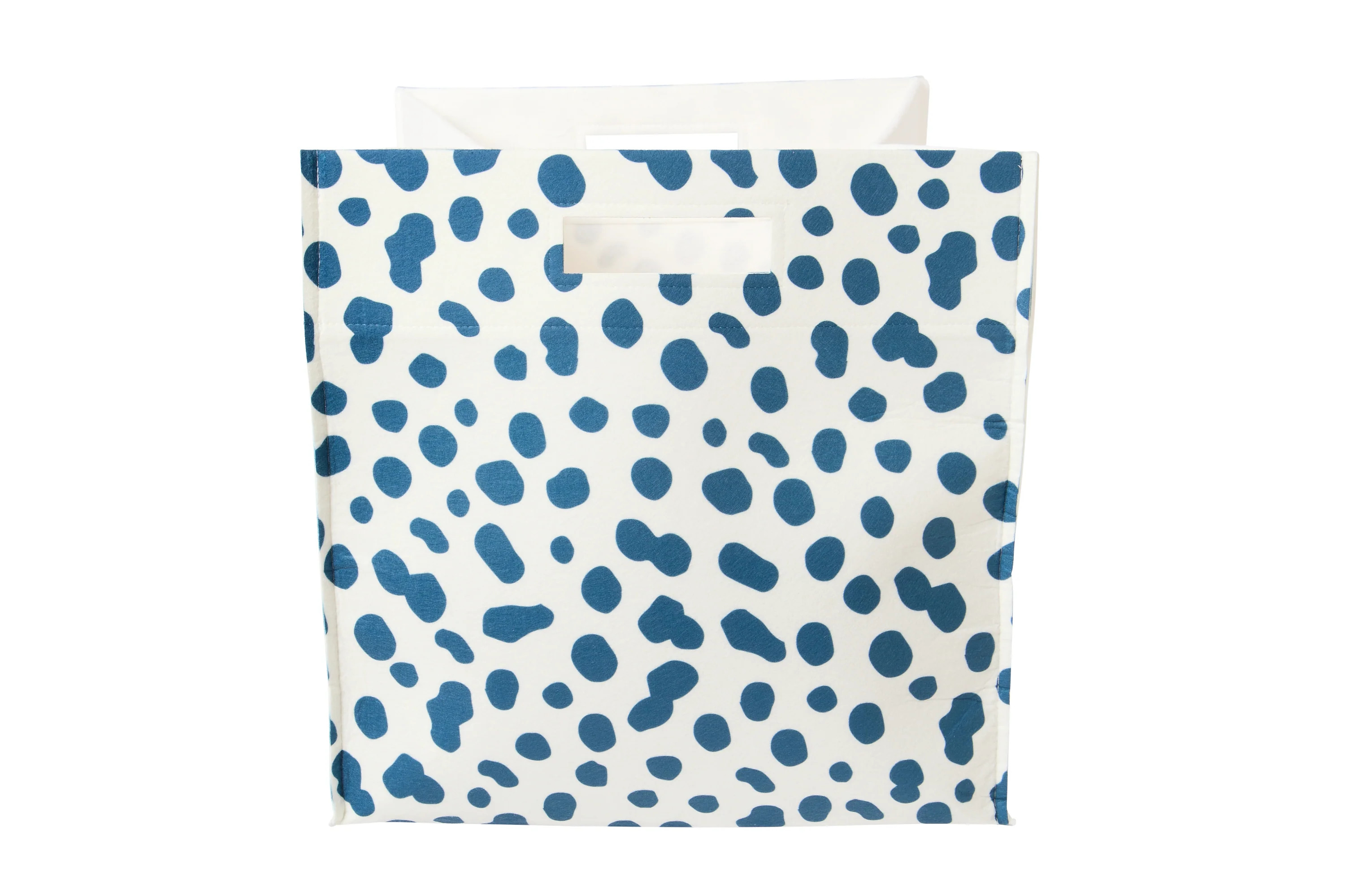 Spots Felt Storage Bin | Dance Happy