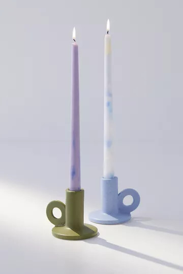 Rilah Taper Candle Holder | Urban Outfitters (US and RoW)